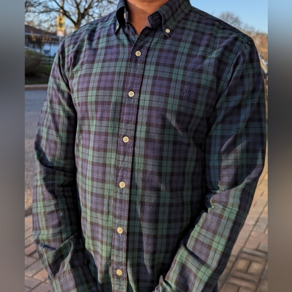 Polo Ralph Lauren mens button down medium slim fit - Picture 4 of 4